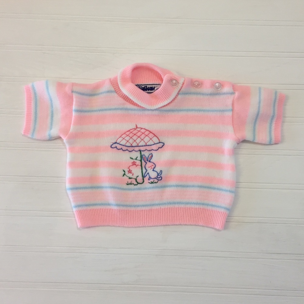 Vintage Jolly Flowers belly shirt